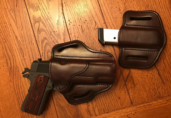 1791 Gunleather MAG1.2 Single Mag Holster: Premium Leather Magazine Carrier