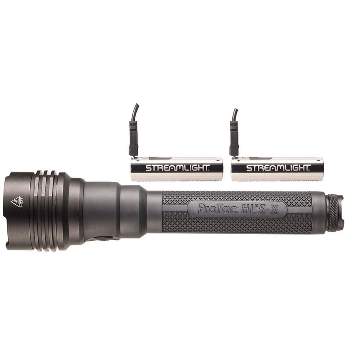 Streamlight 88080 ProTac HL 5-X USB Flashlight Black Anodized 250/1000/2500/3500 Lumens White LED