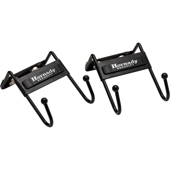 Hornady 95911 Magnetic Safe Hook Metal Black 2 Pack