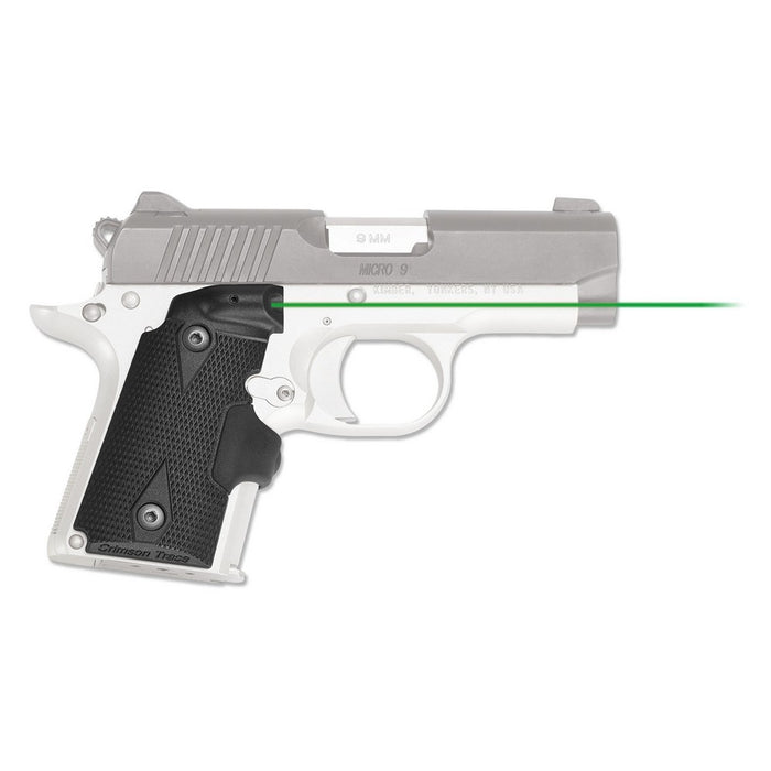 Crimson Trace 01-5620-1 LG-409G Lasergrips Black Green Laser Kimber Micro 9