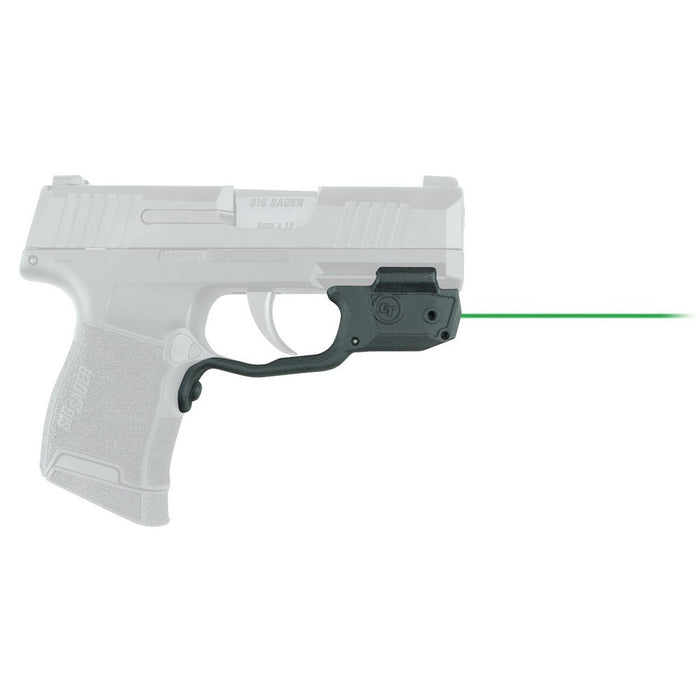 Crimson Trace 0181601 LG-422G Laserguard Green Laser Sight Black Sig Sauer P365