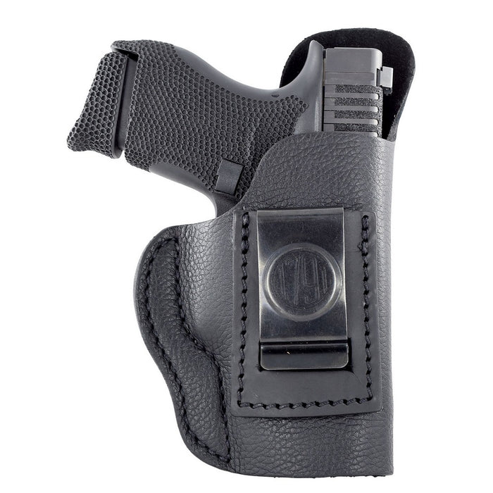 1791 Gunleather SCH3NSBR SCH IWB Size 03 Night Sky Black Leather Belt Clip Compatible w/Ruger LC9/1911/Glock 42 Right Hand