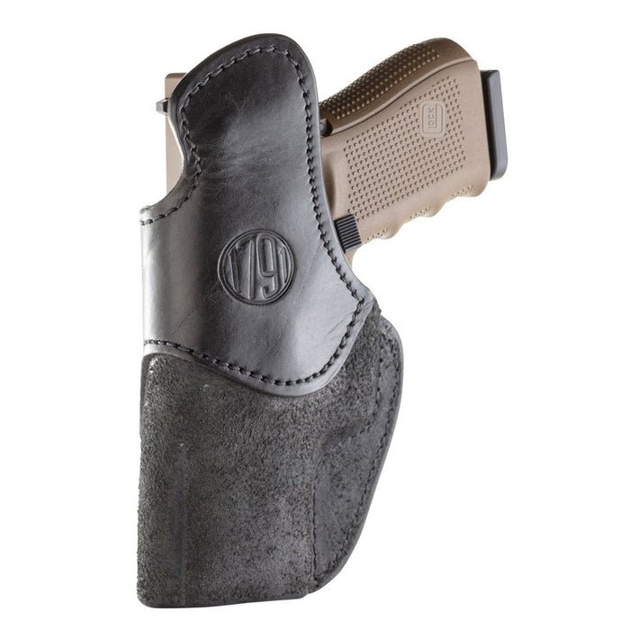1791 Gunleather RCH5BLKR RCH IWB Size 05 Black Leather Belt Clip Fits Springfield XD-M/HK VP9SK Right Hand