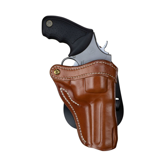 1791 Gunleather PDHR2CBRR RVH2 OWB Classic Brown Leather Paddle Fits Ruger GP100 Right Hand