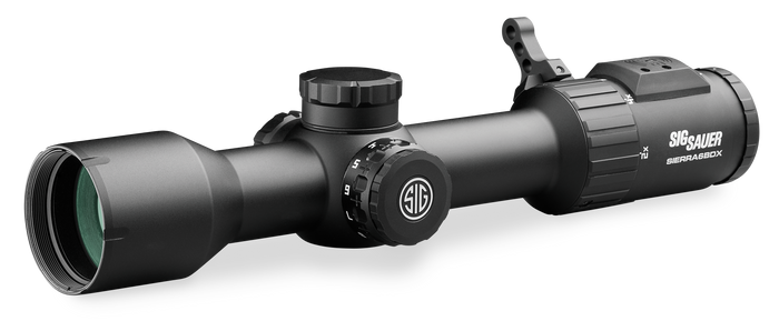 Sig Sauer Electro-Optics SOSBDX621 Sierra6BDX 2 Black Anodized 2-12x40mm 30mm Tube Illuminated BDX-R2 Reticle