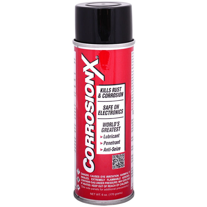 Corrosion Technologies 90101 CorrosionX Cleans, Lubricates, Prevents Rust & Corrosion 6 oz Aerosol