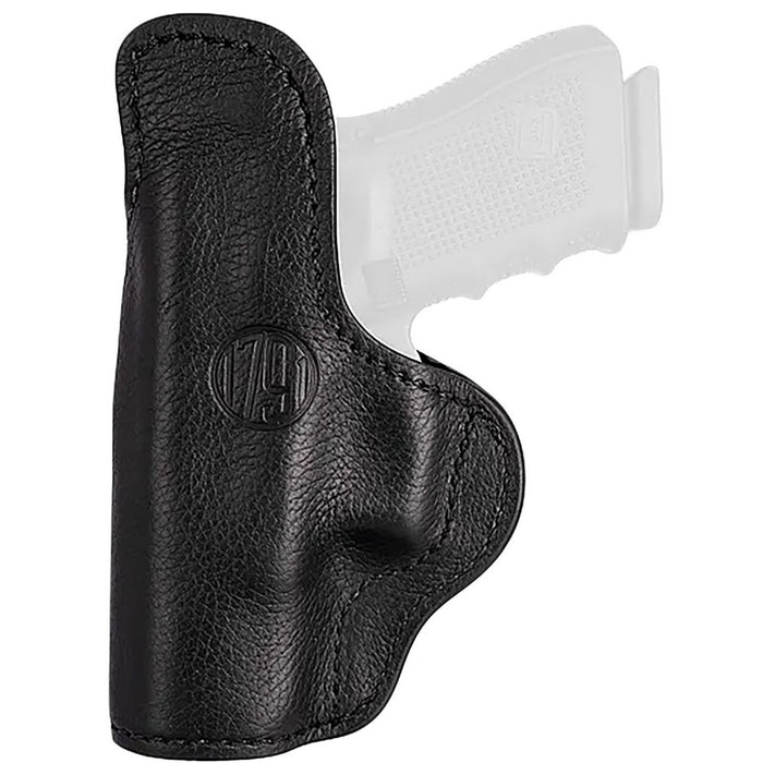 1791 Gunleather UCH4NSBR Ultra Custom IWB Size 04 Night Sky Black Leather Belt Clip Compatible w/Glock 17/S&W M&P Shield/Springfield XD Right Hand