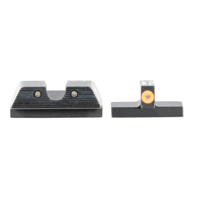 Trijicon 600984 HD XR Night Sights- Beretta APX Black | Green Tritium Orange Outline Front Sight Green Tritium Black Outline Rear Sight