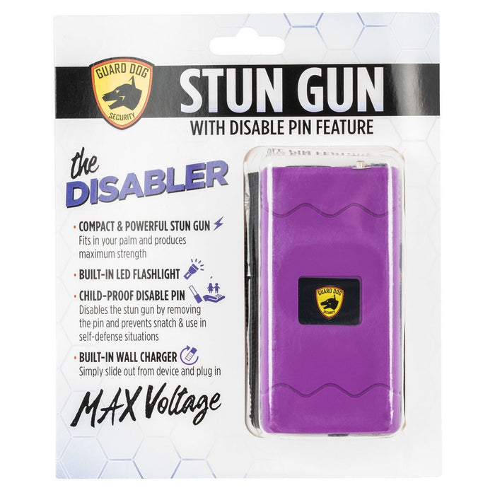 Guard Dog SDGDDHVPR Disabler Purple Rubber Coated