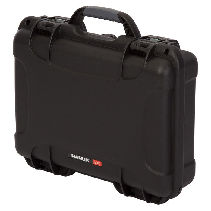 Nanuk 9101001 910 Waterproof Black Resin with Foam Padding & Airline Approved 13.20