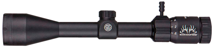 Sig Sauer Electro-Optics SOBM43001 Buckmasters Black Anodized 3-12x44mm 1