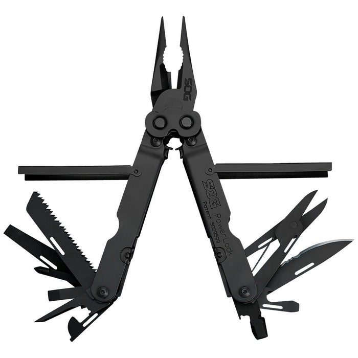 S.O.G SOGB61NCP Powerlock Black Oxide 420 Stainless Steel 7