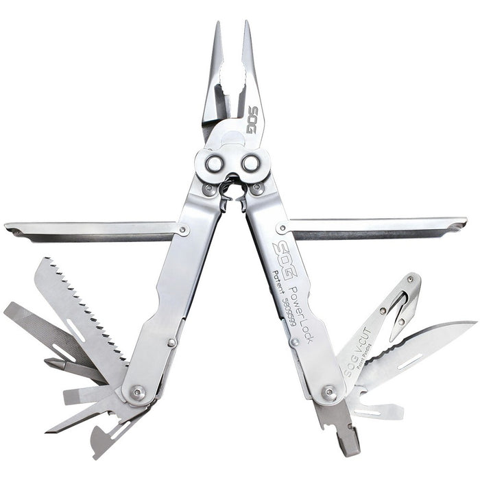 S.O.G SOGS62NCP PowerLock V-Cutter Polished 420 Stainless Steel 7