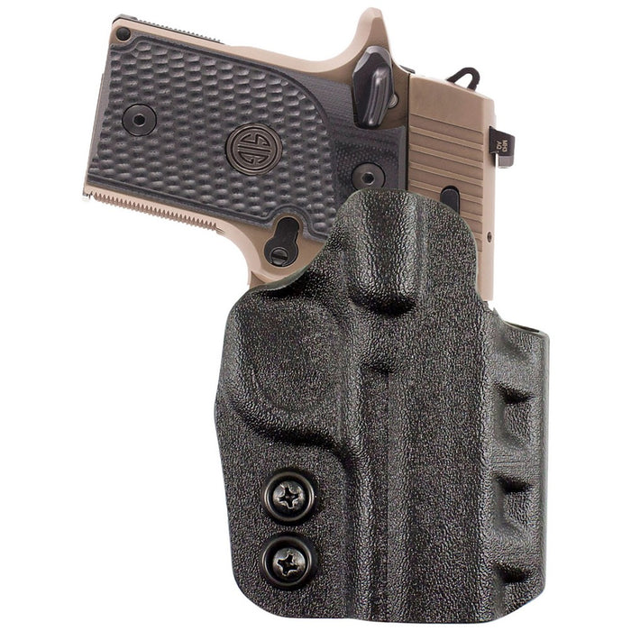 DeSantis Gunhide D94KA8WZ0 Cazzuto OWB Black Kydex Paddle Fits Springfield Prodigy w/wo Red Dot Fits 4.25-5