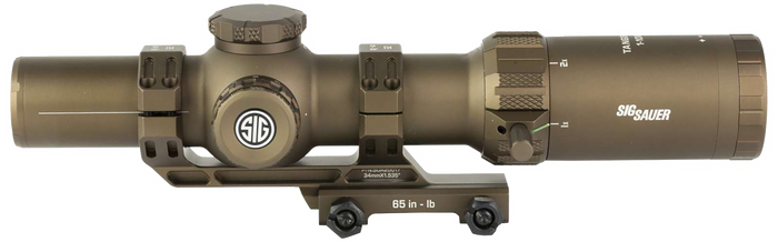Sig Sauer Electro-Optics SOTM11202 Tango-MSR Coyote 1-10x26mm 34mm Tube First Focal Plane