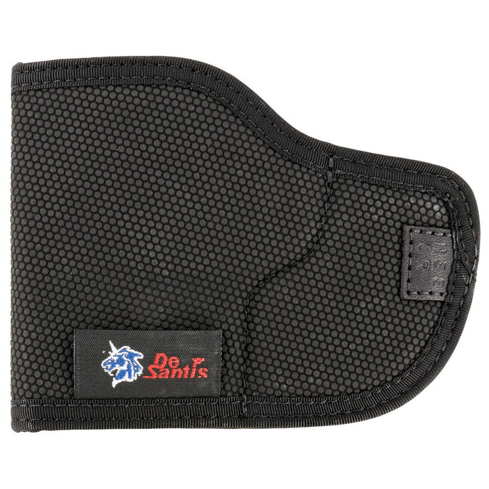 DeSantis Gunhide N38BJ6RZ0 Nemesis Pocket Black Rubberized Fabric Fits Springfield Hellcat/OSP/Mossberg MC1sc/Naroh N1 Ambidextrous