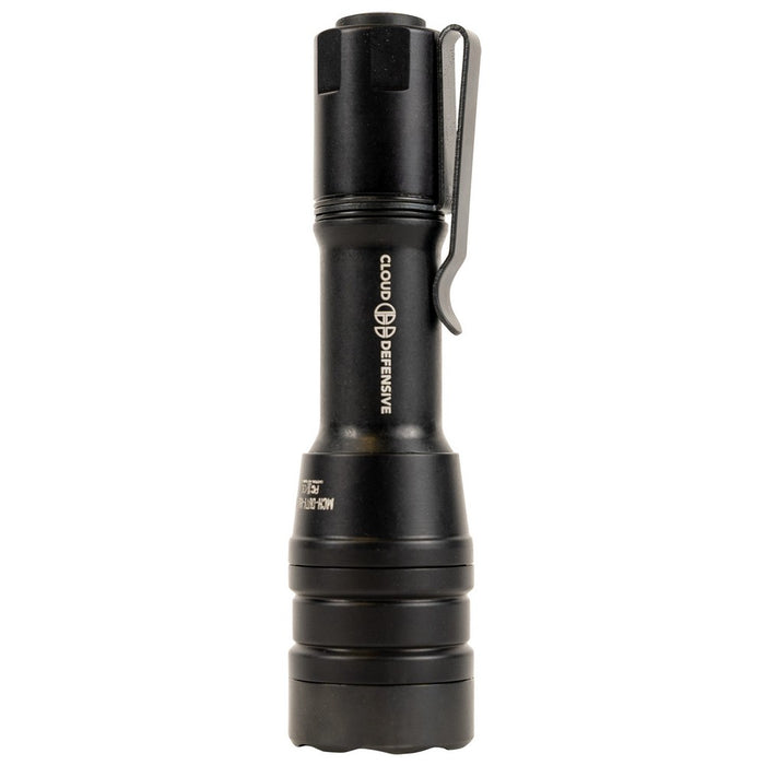 Cloud Defensive CD2203DFPBLK MCH-Duty-HO-DF Black Anodized 1,800 Lumens White