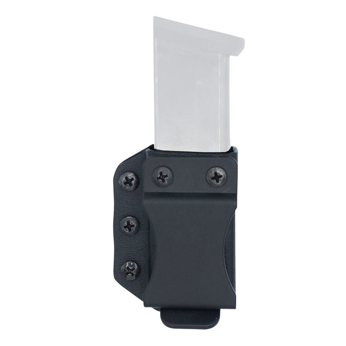 DeSantis Gunhide A100KJKKZ0 Persuader Mag Pouch IWB/OWB Black Kydex Belt Clip Compatible w/ Sig P365, Kimber R7 Mako Ambidextrous
