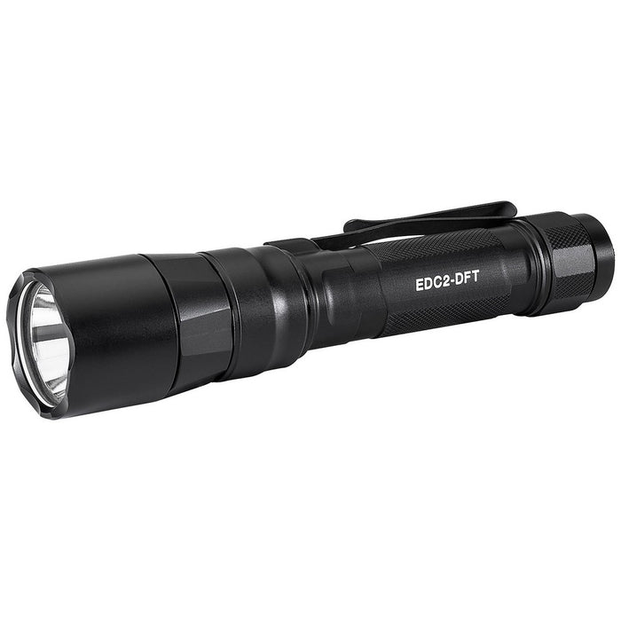 SureFire EDC2DFTBK Everyday Carry Series Black Anodized 25/600/700 Lumens White LED