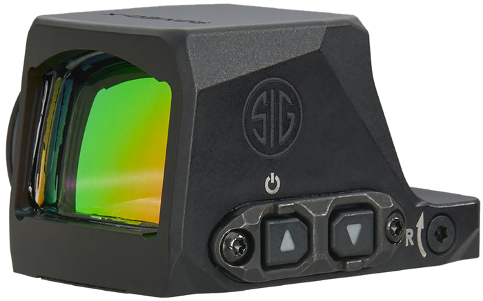 Sig Sauer Electro-Optics SORX1400 Romeo-X Enclosed Black 1 x 24 mm 2 MOA Red Dot/32 MOA Circle Multi Reticle