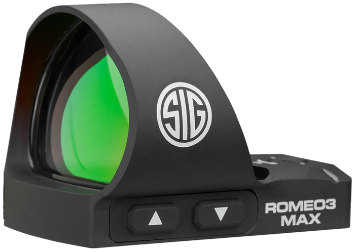 Sig Sauer Electro-Optics SOR30300 Romeo3Max Pro Black 1 x 31 mm 3 MOA Red Dot