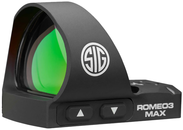 Sig Sauer Electro-Optics SOR30800 Romeo3Max Pro Black 1 x 31 mm 8 MOA Red Dot