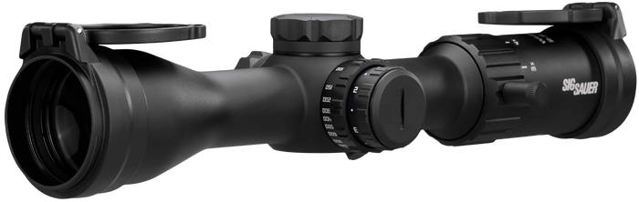 Sig Sauer Electro-Optics SOW42003 Whiskey4 Black 2.50-10x 42mm 30mm Tube Quadplex Reticle