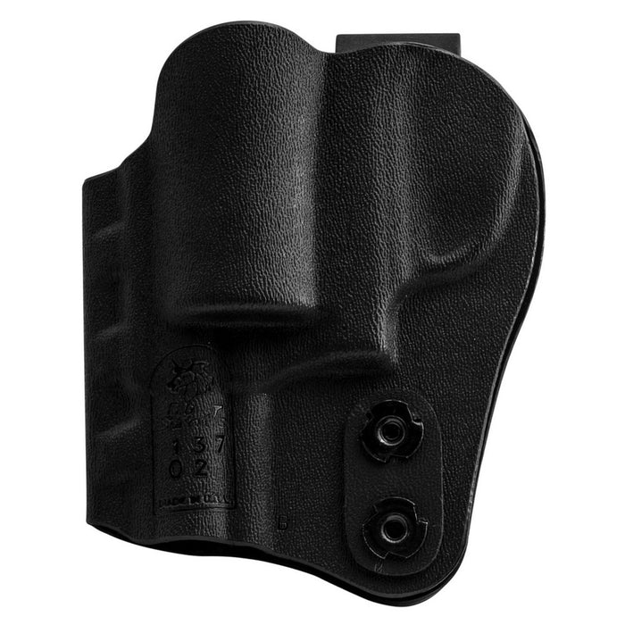 DeSantis Gunhide 137KJ02Z0 Slim-Tuk IWB Black Kydex Belt Clip Fits S&W J Frame Ambidextrous