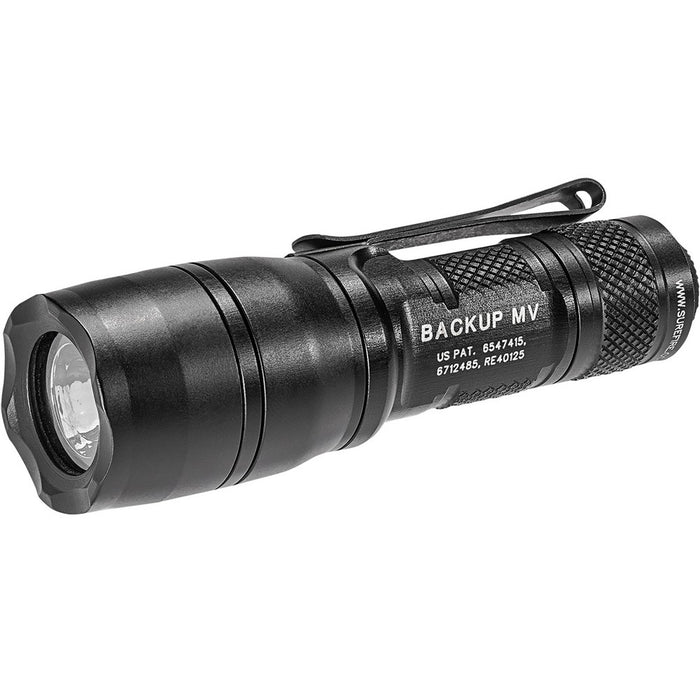 SureFire E1BMV E1B BackUp Max Vision Black Anodized 5/400 Lumens White LED
