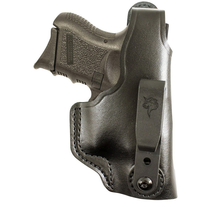 DeSantis Gunhide 033BAX7Z0 Dual Carry II IWB/OWB Black Leather Belt Clip Fits S&W M&P Shield 9/40 & S&W M&P Shield 2.0 Right Hand