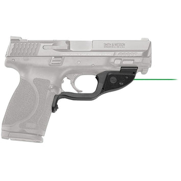 Crimson Trace 0174501 LG-362G Green Laserguard  Black Smith & Wesson M&P M2.0 Full Size/Compact/Subcompact