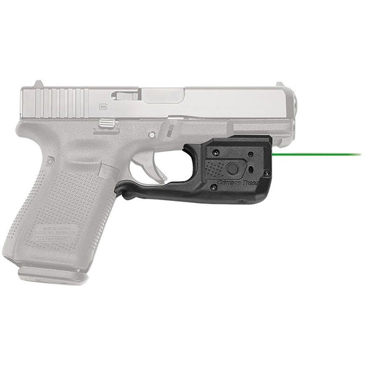 Crimson Trace 0169501 LL-807G Green Laserguard Pro  Black Glock Full Size & Compact