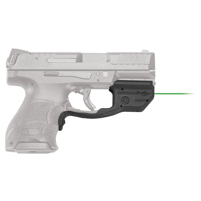 Crimson Trace 0165901 LG-499 Green Laserguard  Black Heckler & Koch VP9/VP9SK/VP40