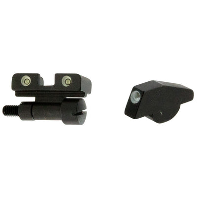 Meprolight USA 227713101 Tru-Dot  Black | Green Tritium Front Sight Green Tritium Adjustable Rear Sight