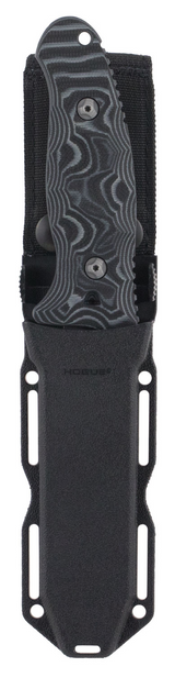 Hogue 35279 EX-F02 4.50" Fixed Clip Point Plain Black 154CM SS Blade/G-Mascus Black G10 Handle