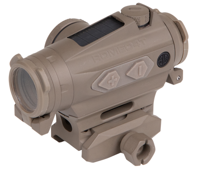 Sig Sauer Electro-Optics SOR43131 Romeo4T Flat Dark Earth 1 x 20 mm 2 MOA Red Ballistic Dot/65 MOA Circle
