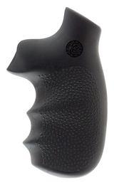 Hogue 48000 OverMolded Monogrip Black Rubber with Finger Grooves for Colt Detective Special, Diamondback, Cobra