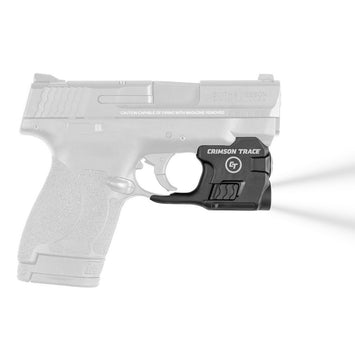 Crimson Trace 0182501 LTG-770 For Smith & Wesson M&P Shield/Shield Plus/Shield M2.0 Lightguard Black Anodized 110 Lumens White LED Light