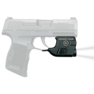 Crimson Trace 0182801 LTG-772 Tactical Light For Sig Sauer P365 Lightguard Black Anodized 110 Lumens White LED Light