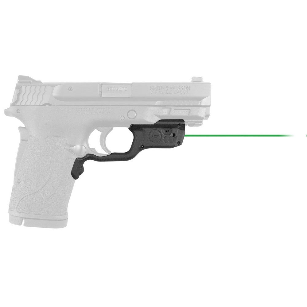 Crimson Trace 01-9880-1 LG-459G Laserguard  Black Green Laser Smith & Wesson M&P 9EZ/M&P 380EZ/M&P 22 Compact