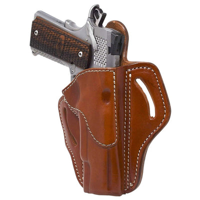 1791 Gunleather BH1CBRR BH1  OWB 01 Classic Brown Leather Belt Slide Fits 4-5" 1911