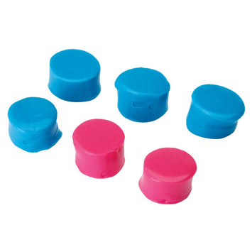 Walker's GWPSILPLGPKTL Silicone Putty  Silicone 32 dB In The Ear Pink Teal Adult 3 Pack