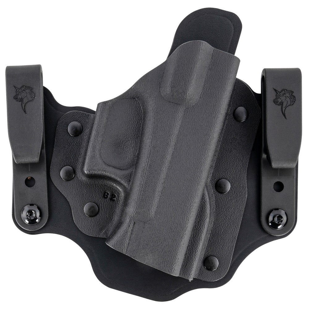 DeSantis Gunhide 176KAB2Z0 Intruder 2.0 IWB/OWB Black Kydex Belt Loop/Clip Fits Glock 17 Gen5 Right Hand