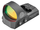 Sig Sauer Electro-Optics SOR31003 Romeo3Max Black 1 x 30 mm 3 MOA Red Dot Low-Profile Picatinny Mount
