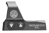 Sig Sauer Electro-Optics SOR31004 Romeo3XL Black 1 x 35 mm 3 MOA Red Dot Low-Profile Picatinny Mount