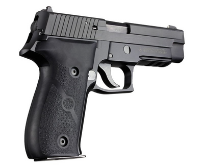 Hogue 26010 Grip Panels Black Rubber for Sig P226