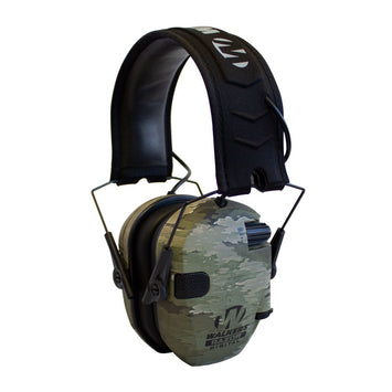 Walker's GWPDRSEMAIX Razor PRO Digital Electronic Muff Polymer 23 dB Over the Head ATAC-IX Camo/Black Adult