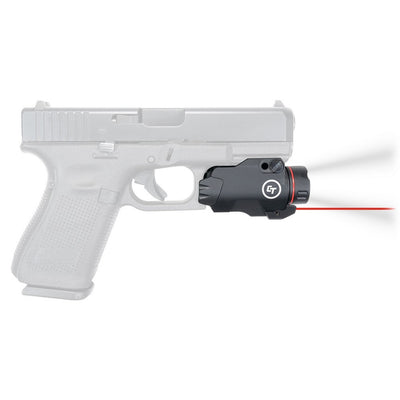 Crimson Trace 0177301 CMR-207 Red Laser Sight & Tactical Light Rail Master Pro Black Red Laser 5mW/400 Lumens  633nM Wavelength, Picatinny/Weaver/Accessory Rail Mount