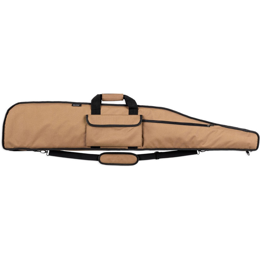 Bulldog BD375 Long Range Rifle Case 55" Tan with Black Trim Water-Resistant Nylon Rifle