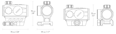 Hawke Endurance Red Dot 1×25 Weaver
